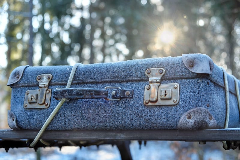 Vintage Suitcase Table